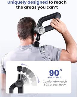 BOB AND BRAD D6 Pro Massage Gun with OLED Screen thumbnail 4