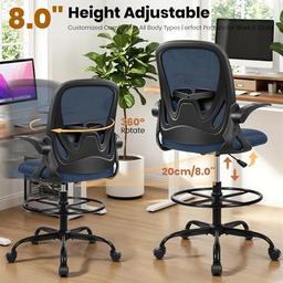 Primy Ergonomic Drafting Chair for Standing Desks thumbnail 8