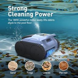 ABNEMEN Cordless Robotic Pool Cleaner with Smart Navigation thumbnail 3