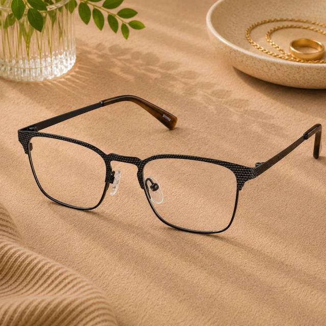 Black Browline Glasses #3214721