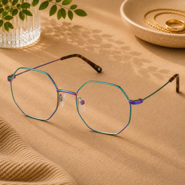 Multicolor Geometric Glasses #3229529