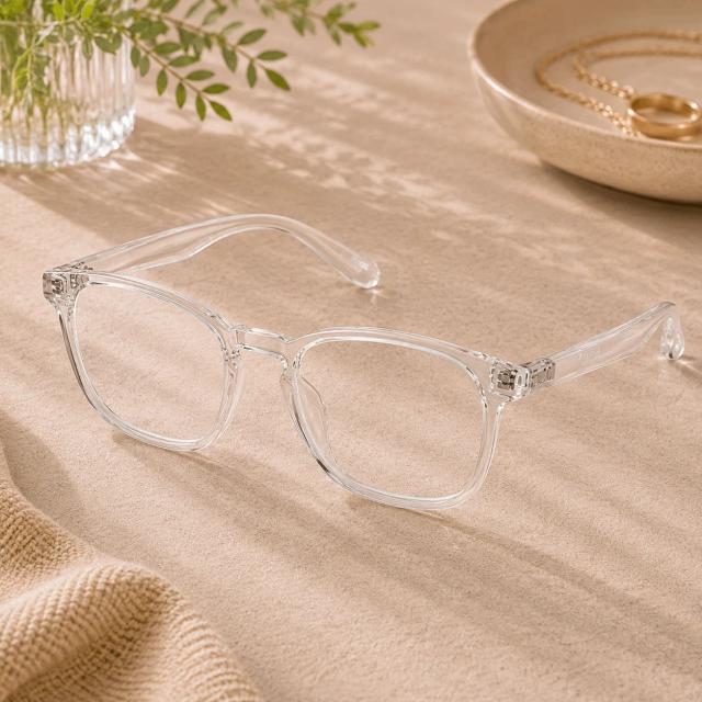 Clear Square Glasses #2020123