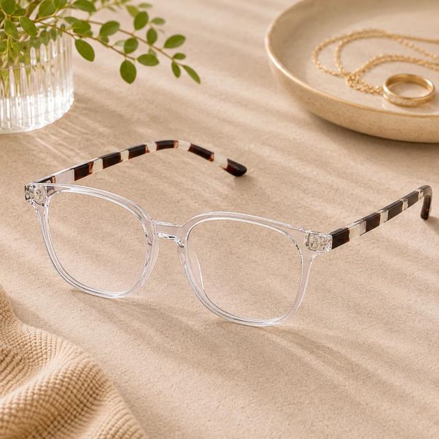 Clear Square Glasses #127923