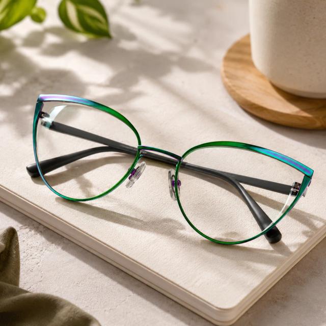 Multicolor Cat-Eye Glasses #3222229